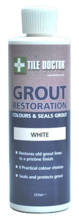 Grout Colourant the ultimate Grout Restoration product, available in 10 different colours